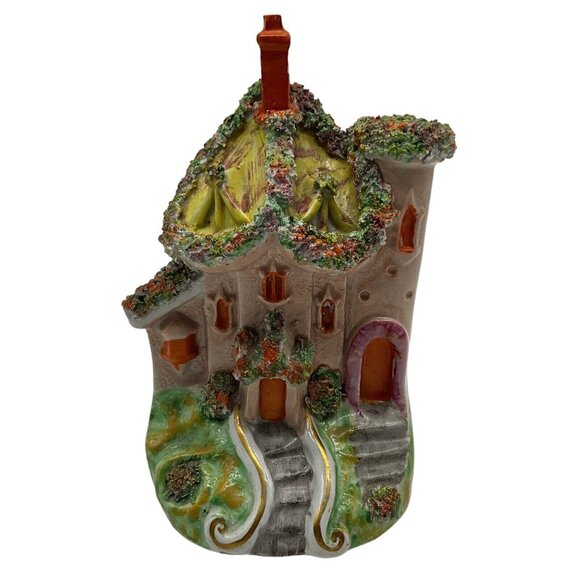 Antique 19th Century Staffordshire Flatback Spill Vase Made in England Collectib - Picture 1 of 16